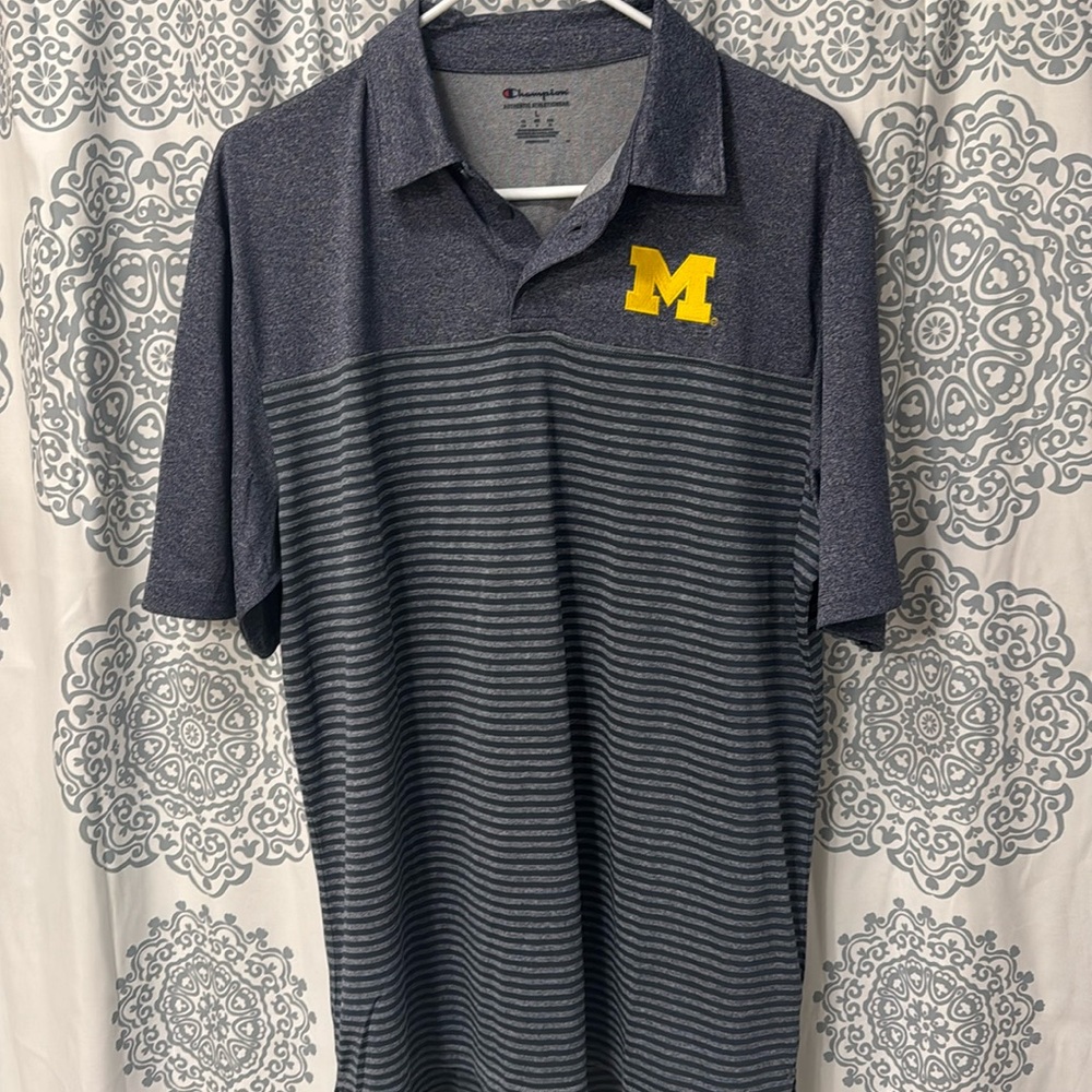 Michigan men’s polo large